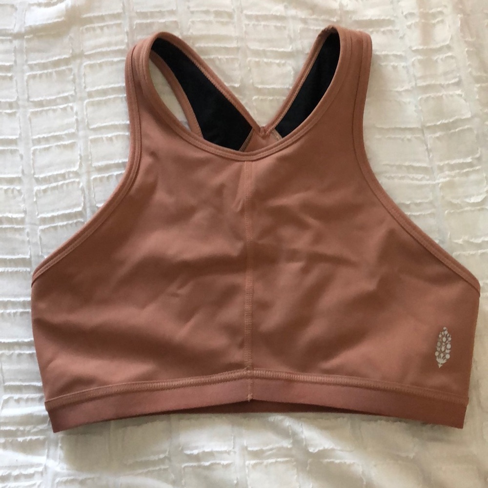 FREE PEOPLE Halter Sports Bra